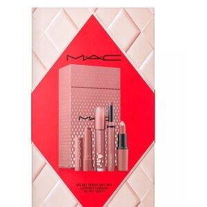 MAC Cosmetics Velvet Teddy Lipstick Set - Nude Pink